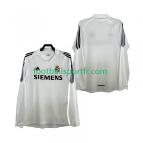 Tenue Real Madrid 2006 Retro Domicile 2005 Maillot de Foot ML